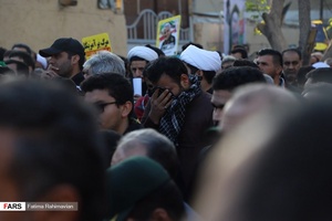 تشییع پیکر «حاج قاسم سلیمانی» در اهواز