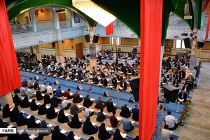 جزخوانی قرآن کریم در حسینیه اعظم زنجان