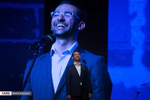  محمد جواد آذری جهرمی وزیر ارتباطات در مراسم اختتامیه جشنواره فیلم سینما تورز
