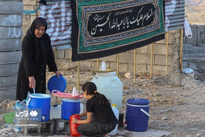 راهپیمایی جاماندگان اربعین در «گچساران»