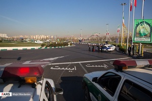 رزمایش اقتدار نوروزی پلیس تهران