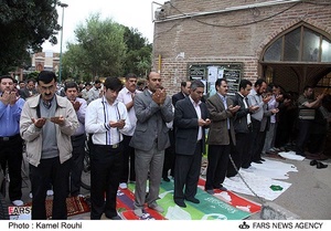 اقامه نماز عید فطر در اردبیل