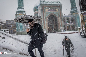 بارش برف در پایتخت-۲