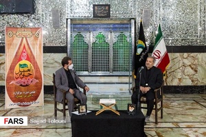 علیرضا کاظمی معاون پرورشی و فرهنگی وزارت آموزش و پرورش درسوگواره احلی من العسل