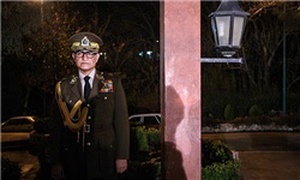 بازدید رئیس سازمان صدا و سیما از پشت صحنه سریال معمای شاه