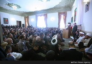 دیدار مردم کرمان با رئیس مجمع تشخیص مصلحت نظام