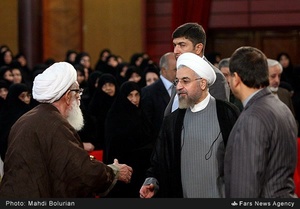 دیدار رئیس جمهور با ایثارگران مشهد