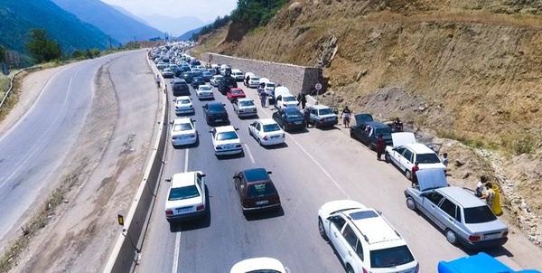 ترافیک مرزن آباد 
