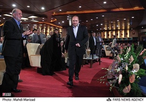 حضور قالیباف شهردار تهران در افتتاحیه دهمین نمایشگاه گل و گیاه