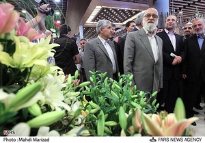 بازدید شهردار و رئیس شورای شهر تهران از دهمین نمایشگاه گل و گیاه