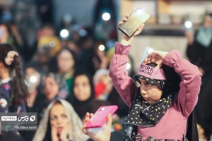 حضور دهه نودی ها در جشن شام ولادت امام زمان (عج)در حرم مطهر عبدالعظیم حسنی (ع)
