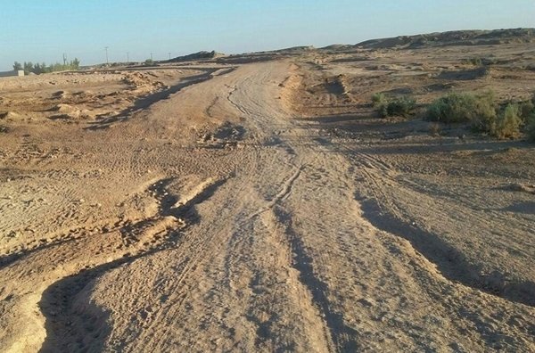 جاده راه خاکی