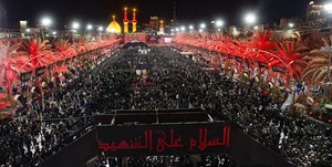 عزاداری شب اربعین حسینی در کربلا