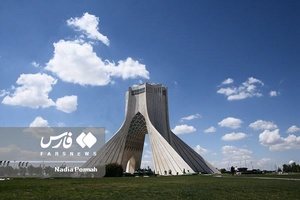 آسمان ابری تهران