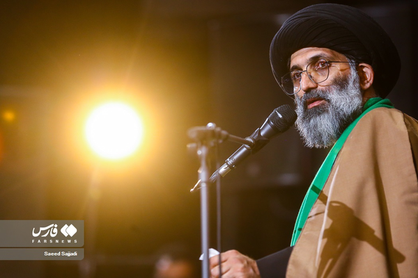 حجت الاسلام سیدعباس موسوی مطلق در موکب ریحانه الحسین