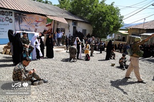 نمابش بی سیم چی روستای میچکار 
