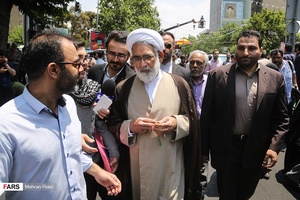 حضور شخصیت‎ها در راهپیمایی روز جهانی قدس ۹۸ 