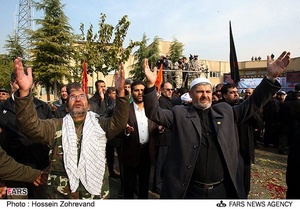 پیکر یک شهید گمنام در محل سپاه حفاظت فرودگاه مهرآباد به خاک سپرده شد