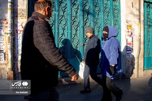 سرمای هوا در تبریز