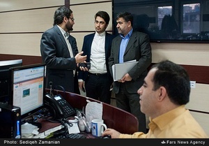 بازدید عباس کبریایی زاده رئیس هیئت مدیره سازمان تامین اجتماعی از تحریریه خبرگزاری فارس