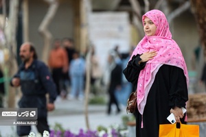 پخش دعای فرج در انتهای برنامه ی جزخوانی قرآن در چهارباغ عباسی