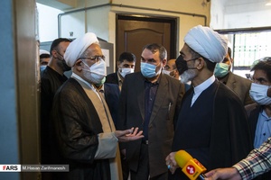 بازدید حجت الاسلام والمسلمین منتظری دادستان کل کشور از شورای حل اختلاف منطقه 10