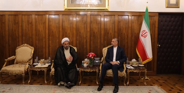محمدحسین مختاری سفیر ایران در واتیکان و امیرعبداللهیان