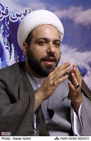 حجت الاسلام معزی رئیس دفتر سازمان تبلیغات اسلامی تهران
