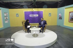 حضور مجتبی ابراهیم زاده مداح سرشناس خراسان جنوبی در خبرگزاری فارس - بیرجند