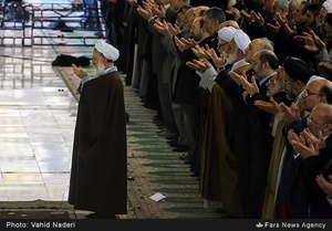 اقامه نماز جمعه تهران به امامت آیت‌الله کاظم صدیقی در مصلی امام خمینی(ره)