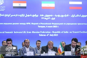 سخنرانی مهدی صفری معاون دیپلماسی اقتصادی وزارت امور خارجه در نشست توسعه کریدور حمل و نقل بین المللی شمال-جنوب