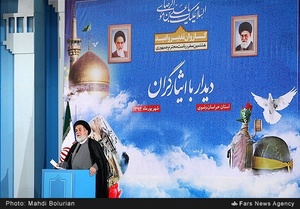 دیدار رئیس جمهور با ایثارگران مشهد