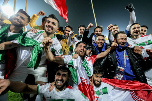 تیم ملی فوتبال ایران، شادی تیم ملی