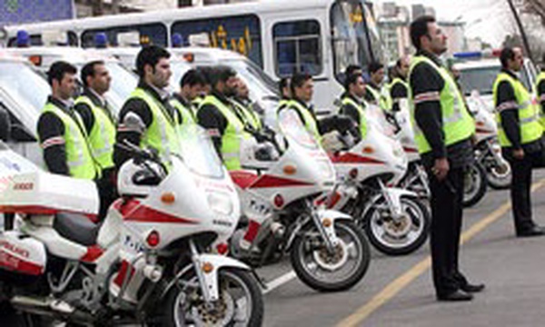 مراسم افتتاح رزمایش طرح نوروزی پلیس