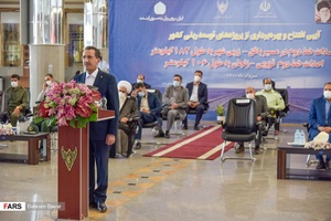 سخنرانی سعید رسولی مدیرکل راه آهن جمهوری اسلامی ایران در آیین افتتاح خط دوم راه آهن زنجان - قزوین