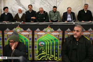 مراسم بزرگداشت شهیدان حافظ امنیت در مدرسه عالی شهید مطهری  /6  اسفند 96