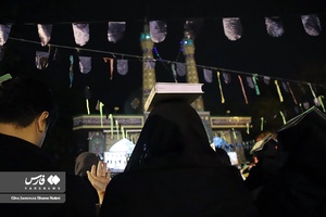 احیای شب بیست و یکم در امامزاده عبدالوافی کلارآباد 