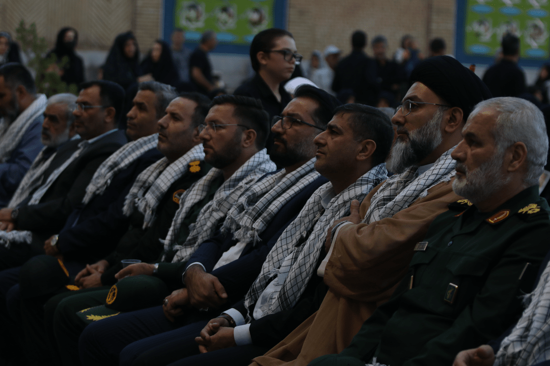 گزارش تصویری از حضور سردار بلالی در یادواره شهدای پیشوا