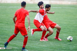 گزارش تصویری از اولین تمرین پرسپولیس در غیاب ملی‌پوشان