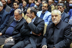 محمدرضا رحیمی معاون اسبق رئیس جمهور درمراسم ختم مرحوم شیخان