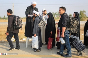 پس آنگه اربعین دیگر آور/ گزارش تصویری کاروان اربعین حسینی در مرز مهران
