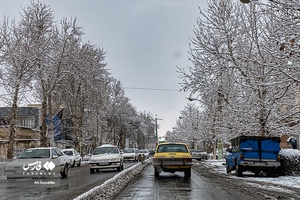 برف در «خوی»