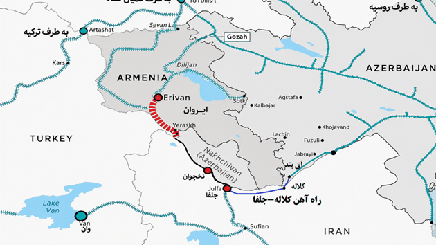 شاهراه ۱۰۰ کیلومتری ایران به اروپا، قفقاز و دریای سیاه
