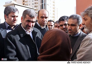 بازدید وزیر راه و شهرسازی از پروژه های مسکن مهر شهر جدید پرند