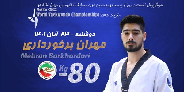 مهران برخورداری تکواندو