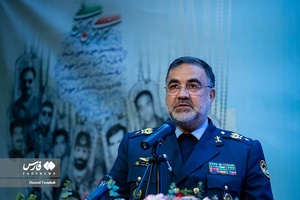 سخنرانی امیر خلبان حمید واحدی فرمانده نیروی هوایی ارتش در کنگره بزرگداشت شهدای نیروی هوایی ارتش