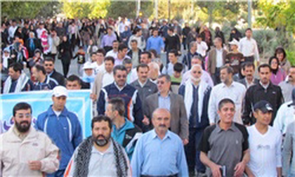 همایش پیاده روی خانواده در سنندج