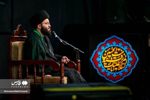 سخنرانی حجت الاسلام محمد امین کاظمی در شب سوم محرم  هیئت لواء حیدر کرار