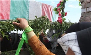 تشییع شهید گمنام