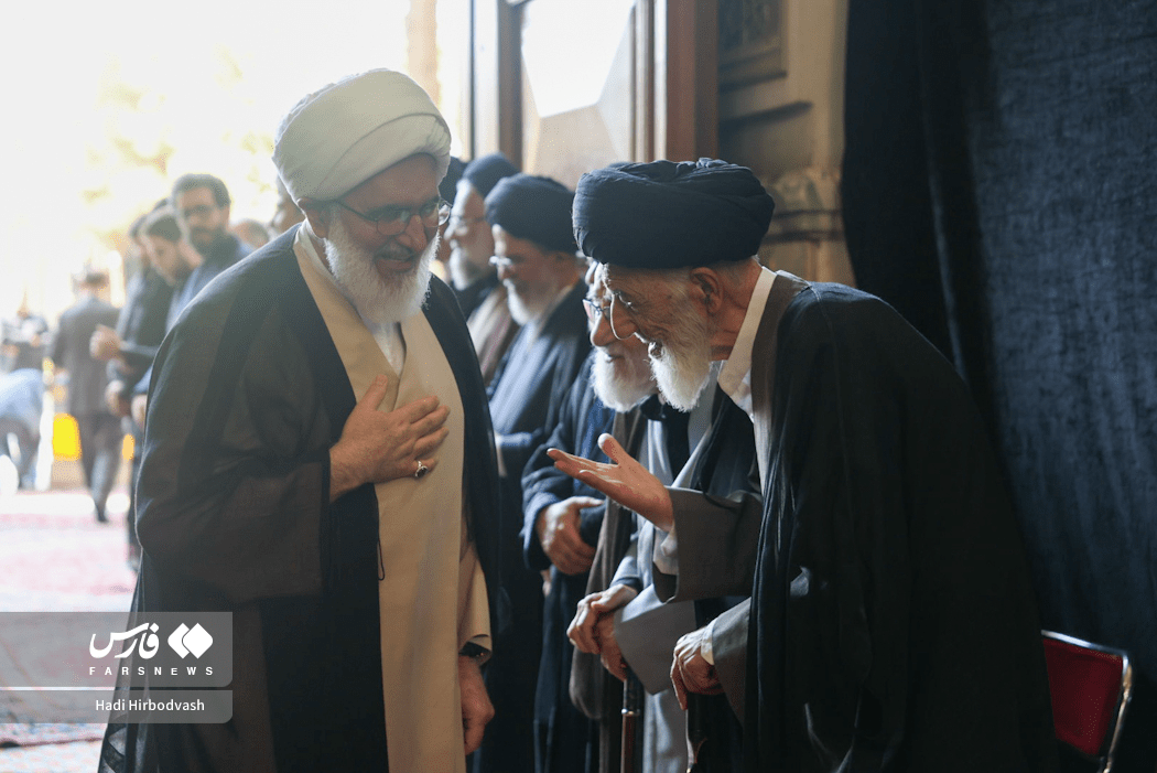 مراسم ختم آیت‌الله «شبیری زنجانی»